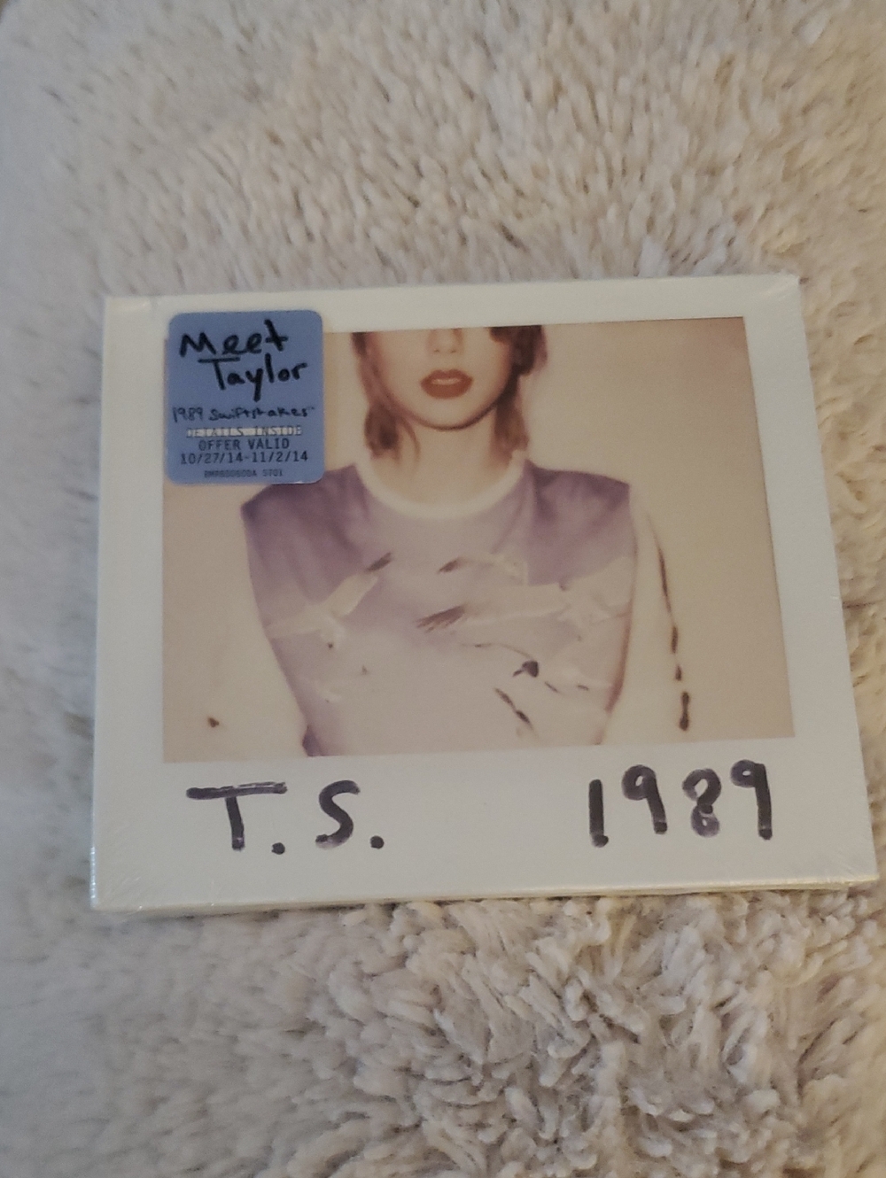 Sealed Taylor Swift T.S. 1989 CD Starbucks Edition